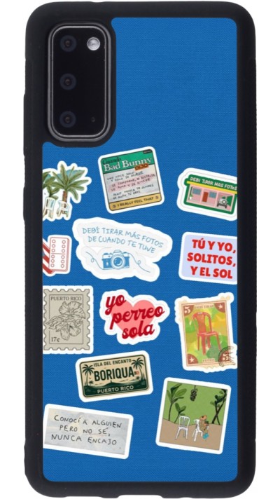 Samsung Galaxy S20 Case Hülle - Silikon schwarz Seals of the Dominican Republic DTMF