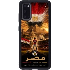 Samsung Galaxy S20 Case Hülle - Silikon schwarz Fussball Ägypten splash 2026