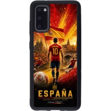 Samsung Galaxy S20 Case Hülle - Silikon schwarz Fussball Espanien splash 2026