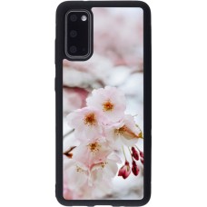 Samsung Galaxy S20 Case Hülle - Silikon schwarz Cherry tree 2026