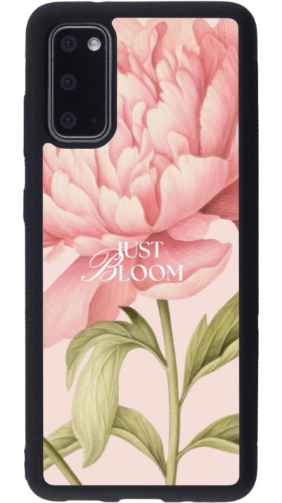 Samsung Galaxy S20 Case Hülle - Silikon schwarz Just Bloom 2026