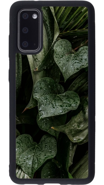 Samsung Galaxy S20 Case Hülle - Silikon schwarz Spring 23 fresh plants