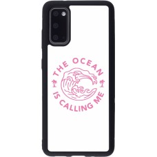 Samsung Galaxy S20 Case Hülle - Silikon schwarz The Ocean is calling me