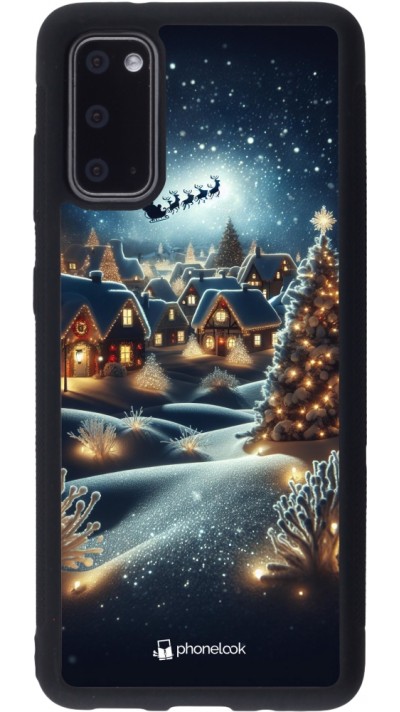 Samsung Galaxy S20 Case Hülle - Silikon schwarz Weihnachten 2023 Weihnachten steht vor der Tür