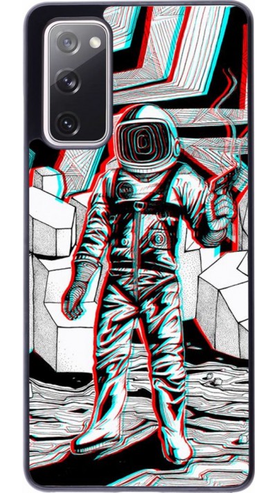 Hülle Samsung Galaxy S20 FE - Anaglyph Astronaut