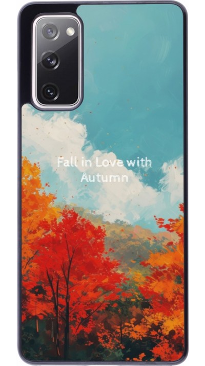 Samsung Galaxy S20 FE 5G Case Hülle - Autumn 25 Fall in love