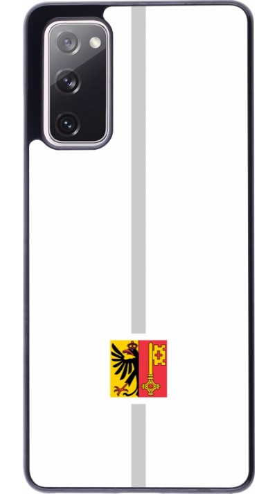 Coque Samsung Galaxy S20 FE 5G - Canton GE blanc