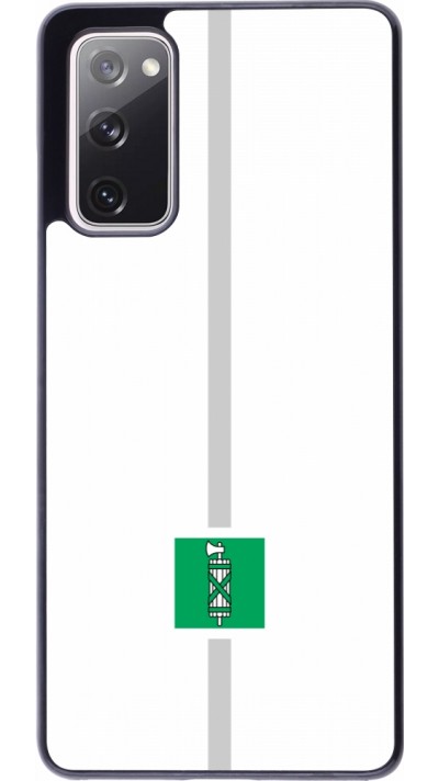 Coque Samsung Galaxy S20 FE 5G - Canton SG blanc