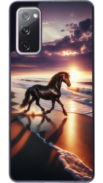 Samsung Galaxy S20 FE 5G Case Hülle - Pferd majestätisch Strand