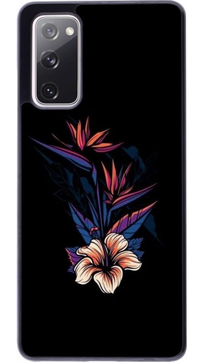 Hülle Samsung Galaxy S20 FE - Dark Flowers