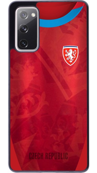 Samsung Galaxy S20 FE 5G Case Hülle - Tschechische Republik personalisierbares Fussballtrikot