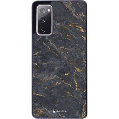 Hülle Samsung Galaxy S20 FE - Grey Gold Marble