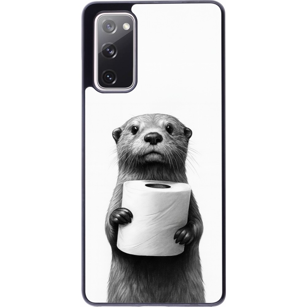 Samsung Galaxy S20 FE 5G Case Hülle - Otter Toilettenpapier
