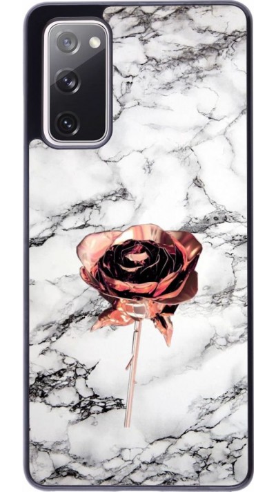Hülle Samsung Galaxy S20 FE - Marble Rose Gold