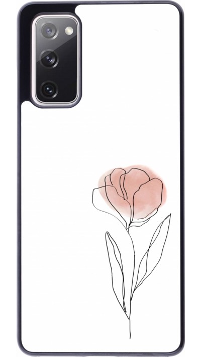 Samsung Galaxy S20 FE 5G Case Hülle - Spring 23 minimalist flower