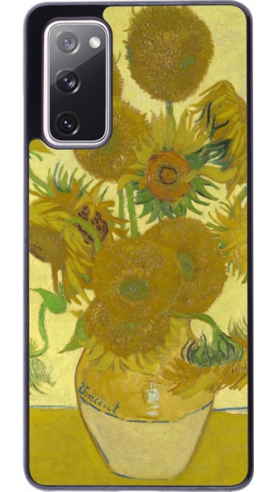 Samsung Galaxy S20 FE 5G Case Hülle - Kunstbild - Sonnenblumen  - Van Gogh