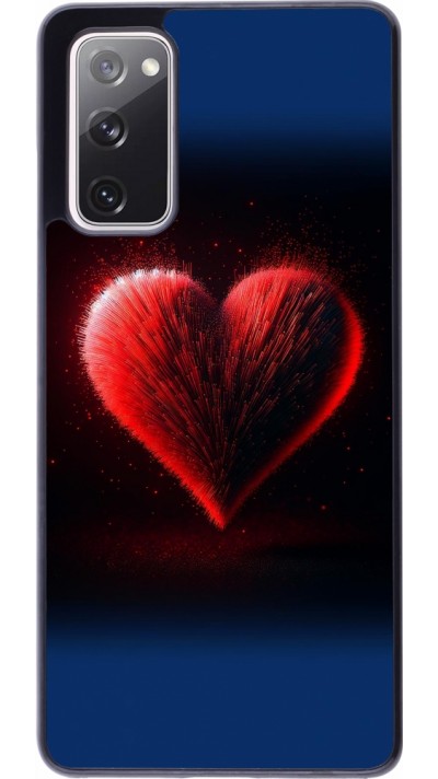 Coque Samsung Galaxy S20 FE 5G - Valentine 2025 coeur rouge