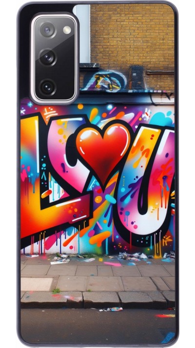 Coque Samsung Galaxy S20 FE 5G - Valentine 2025 Love U Tag