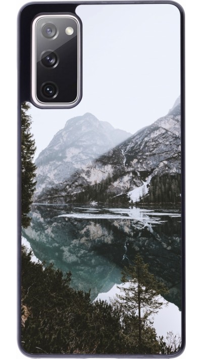 Samsung Galaxy S20 FE 5G Case Hülle - Winter 22 snowy mountain and lake