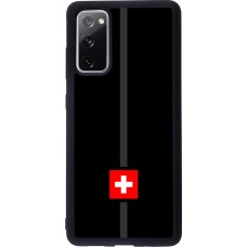 Samsung Galaxy S20 FE 5G Case Hülle - Silikon schwarz Kanton CH schwarz