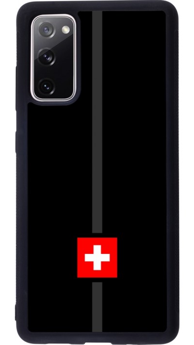 Samsung Galaxy S20 FE 5G Case Hülle - Silikon schwarz Kanton CH schwarz