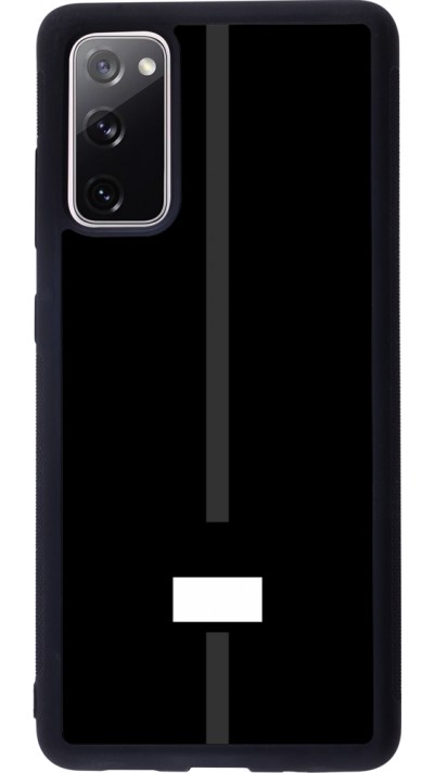 Samsung Galaxy S20 FE 5G Case Hülle - Silikon schwarz Kanton FR schwarz