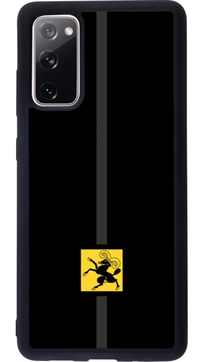 Samsung Galaxy S20 FE 5G Case Hülle - Silikon schwarz Kanton SH schwarz