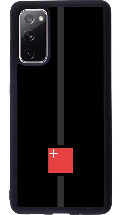 Samsung Galaxy S20 FE 5G Case Hülle - Silikon schwarz Kanton SZ schwarz