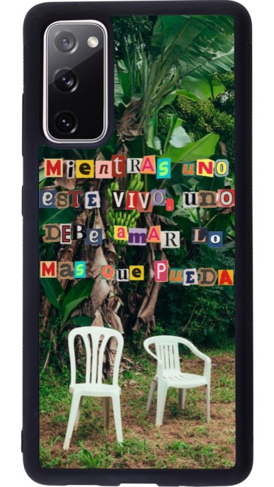 Coque Samsung Galaxy S20 FE 5G - Silicone rigide noir Chairs DTMF