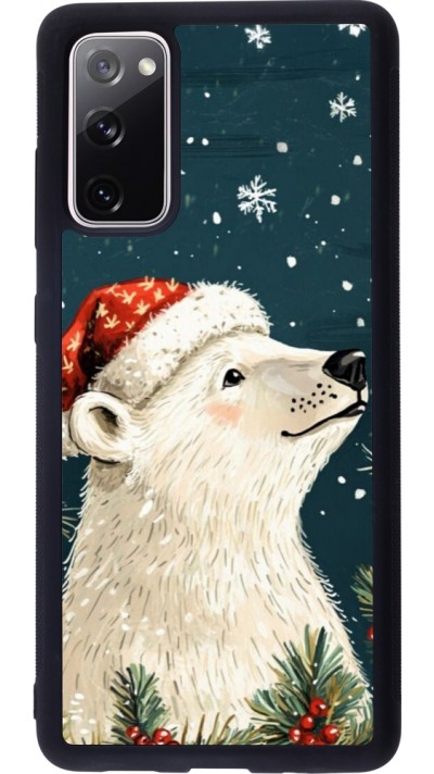 Samsung Galaxy S20 FE 5G Case Hülle - Silikon schwarz Christmas 25 Bear