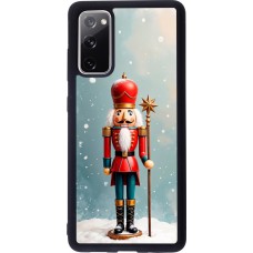 Samsung Galaxy S20 FE 5G Case Hülle - Silikon schwarz Christmas 25 Nutcracker Snow