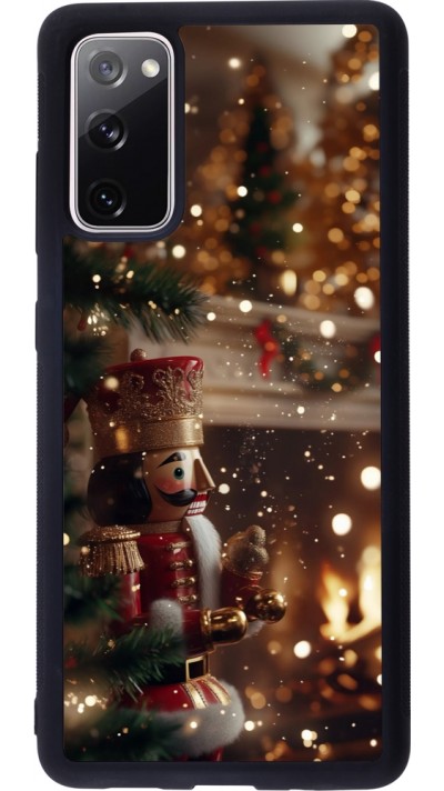 Samsung Galaxy S20 FE 5G Case Hülle - Silikon schwarz Christmas 25 Xmas Nutcracker