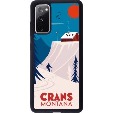 Samsung Galaxy S20 FE 5G Case Hülle - Silikon schwarz Crans-Montana Cabane