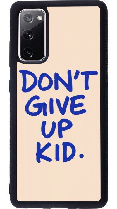 Samsung Galaxy S20 FE 5G Case Hülle - Silikon schwarz Dont give up kid 2026