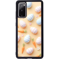 Samsung Galaxy S20 FE 5G Case Hülle - Silikon schwarz Easter 2026 Pattern Easter