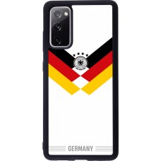 Samsung Galaxy S20 FE 5G Case Hülle - Silikon schwarz Deutschland 2026 personalisierbares Fussballtrikot