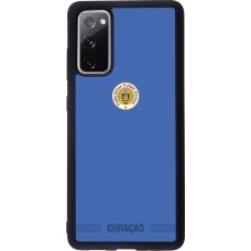 Samsung Galaxy S20 FE 5G Case Hülle - Silikon schwarz Curaçao 2026 personalisierbares Fussballtrikot