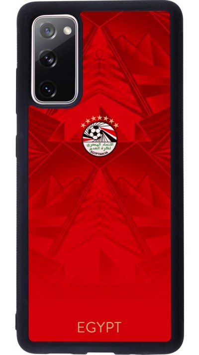 Samsung Galaxy S20 FE 5G Case Hülle - Silikon schwarz Ägypten 2026 personalisierbares Fussballtrikot
