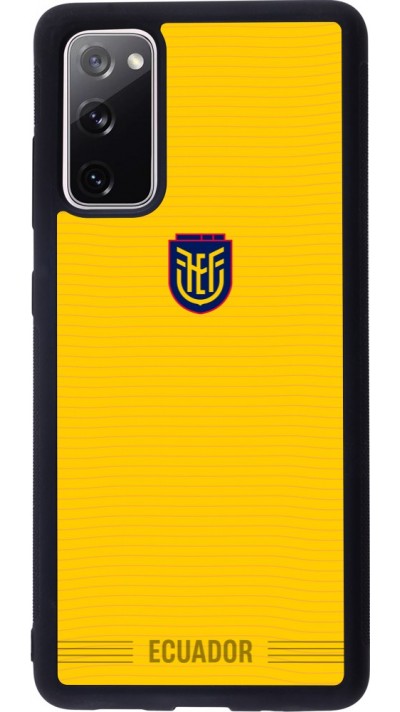 Samsung Galaxy S20 FE 5G Case Hülle - Silikon schwarz Ecuador 2026 personalisierbares Fussballtrikot