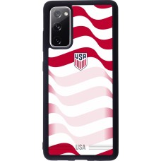 Samsung Galaxy S20 FE 5G Case Hülle - Silikon schwarz Vereinigten Staaten 2026 personalisierbares Fussballtrikot