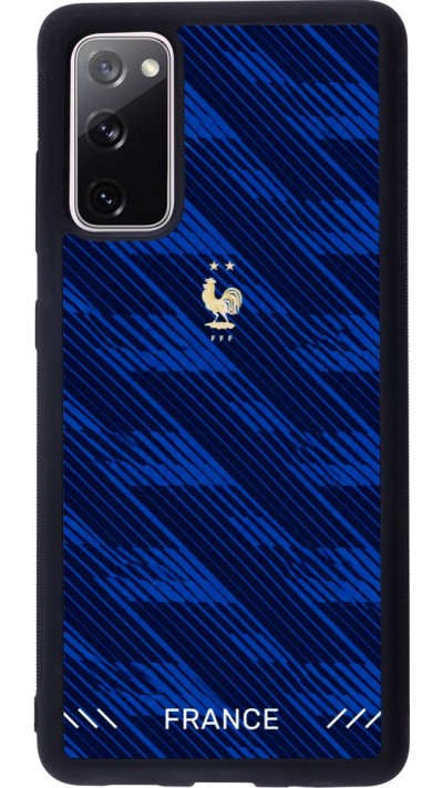Samsung Galaxy S20 FE 5G Case Hülle - Silikon schwarz Frankreich 2026 personalisierbares Fussballtrikot