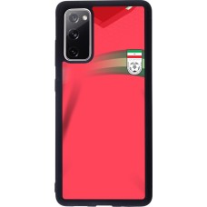 Samsung Galaxy S20 FE 5G Case Hülle - Silikon schwarz Iran 2022 personalisierbares Fussballtrikot