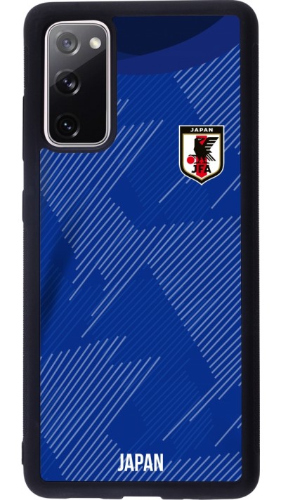 Samsung Galaxy S20 FE 5G Case Hülle - Silikon schwarz Japan 2022 personalisierbares Fussballtrikot
