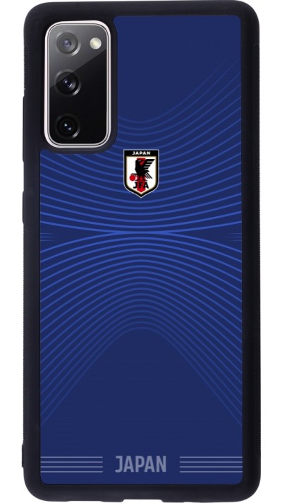 Samsung Galaxy S20 FE 5G Case Hülle - Silikon schwarz Japan 2026 personalisierbares Fussballtrikot