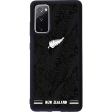 Samsung Galaxy S20 FE 5G Case Hülle - Silikon schwarz Neuseeland 2026 personalisierbares Fussballtrikot