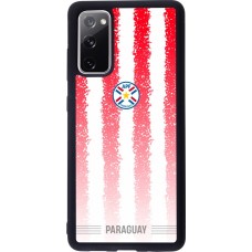 Samsung Galaxy S20 FE 5G Case Hülle - Silikon schwarz Paraguay 2026 personalisierbares Fussballtrikot