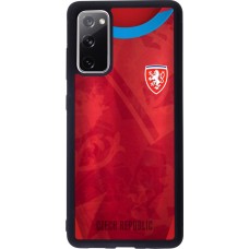 Samsung Galaxy S20 FE 5G Case Hülle - Silikon schwarz Tschechische Republik personalisierbares Fussballtrikot