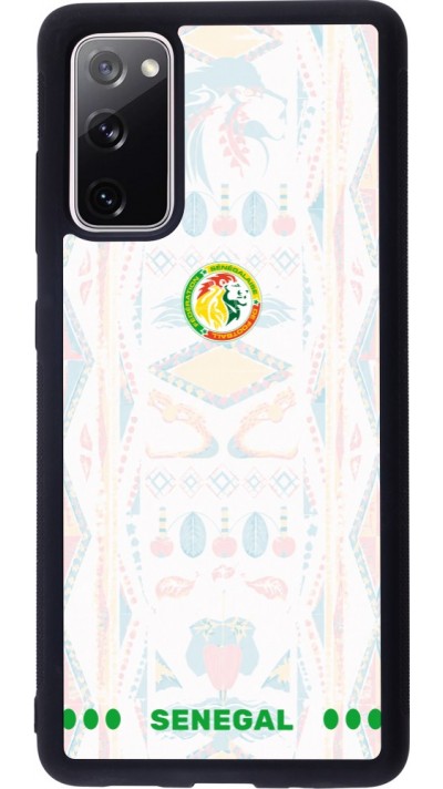 Samsung Galaxy S20 FE 5G Case Hülle - Silikon schwarz Senegal 2026 personalisierbares Fussballtrikot