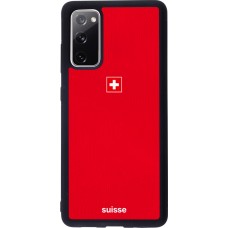 Samsung Galaxy S20 FE 5G Case Hülle - Silikon schwarz Schweiz 2026 personalisierbares Fussballtrikot