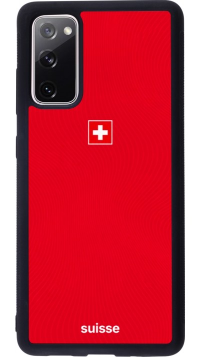 Samsung Galaxy S20 FE 5G Case Hülle - Silikon schwarz Schweiz 2026 personalisierbares Fussballtrikot